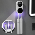 Esterilizador y secador de cepillos de dientes Smart UVC, montado en la pared