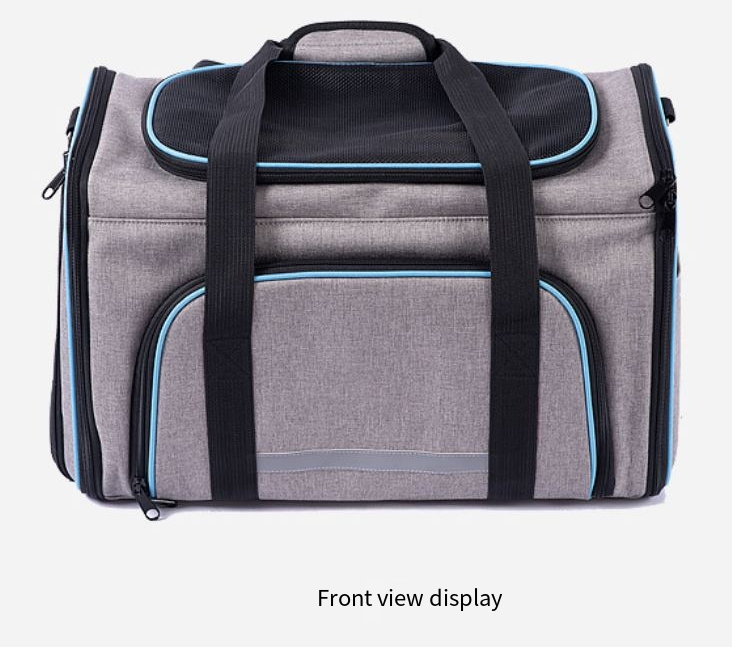 Bolso transportador plegable de un hombro para mascotas