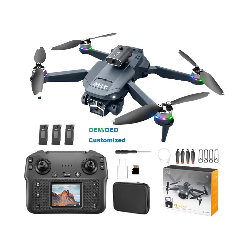 AeroMax Y3 Ultra™ – Drone con Pantalla y Control Remoto