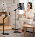 📱 FlexiStand™ – Soporte de Suelo Ajustable para Móvil y Tablet