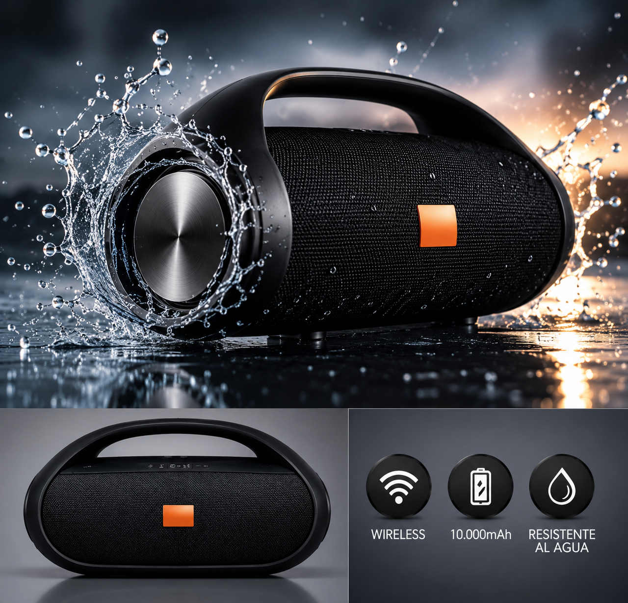 SoundBox Pro X3 💦📱