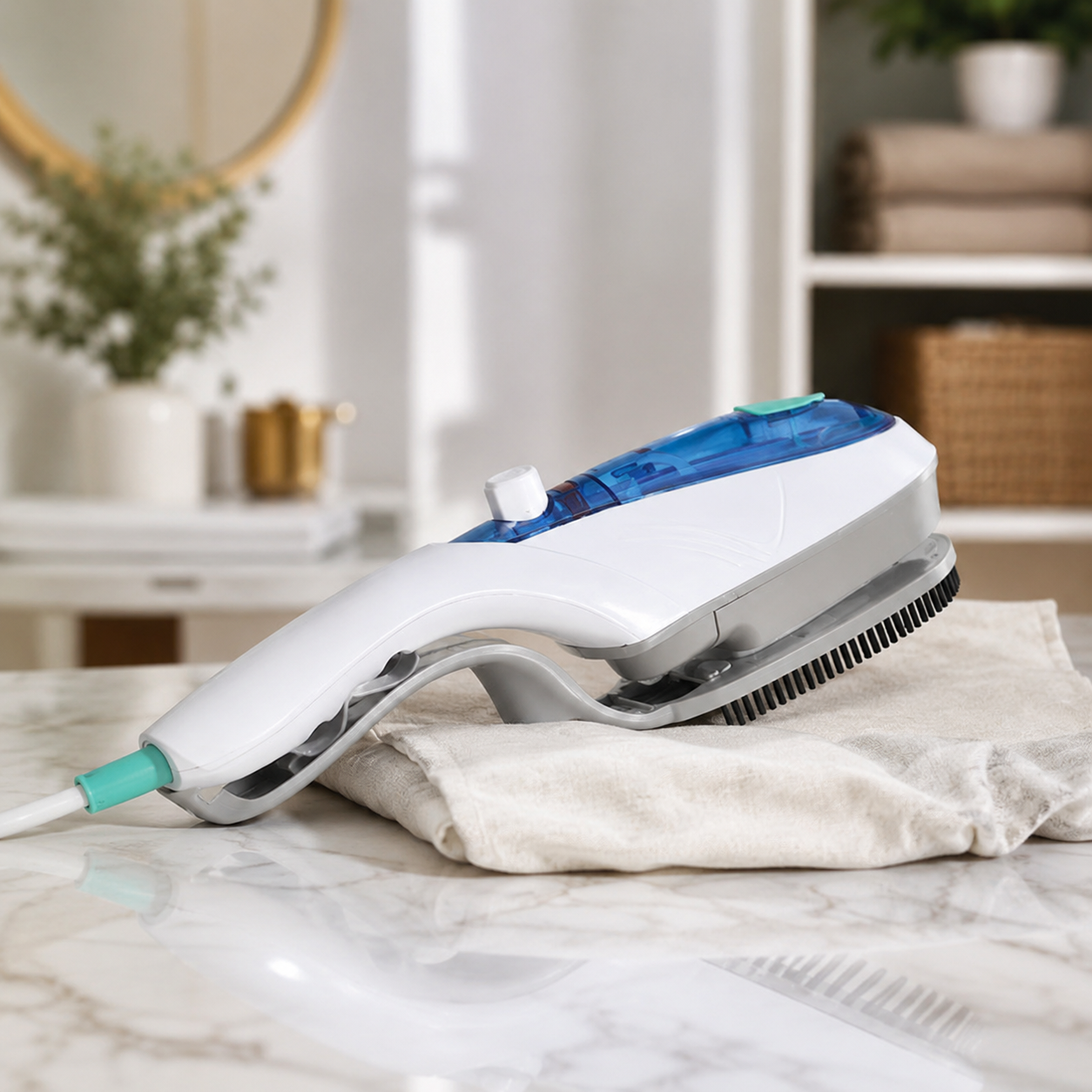 Plancha de Vapor Portátil 2 en 1