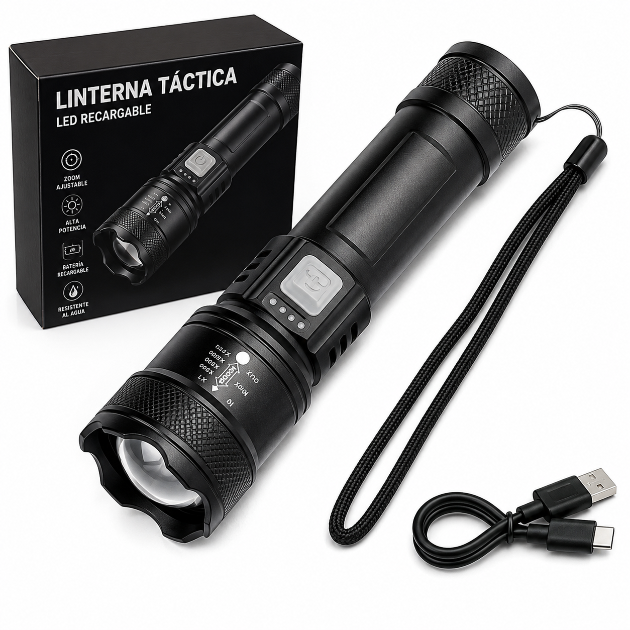 Linterna Táctica Titan X