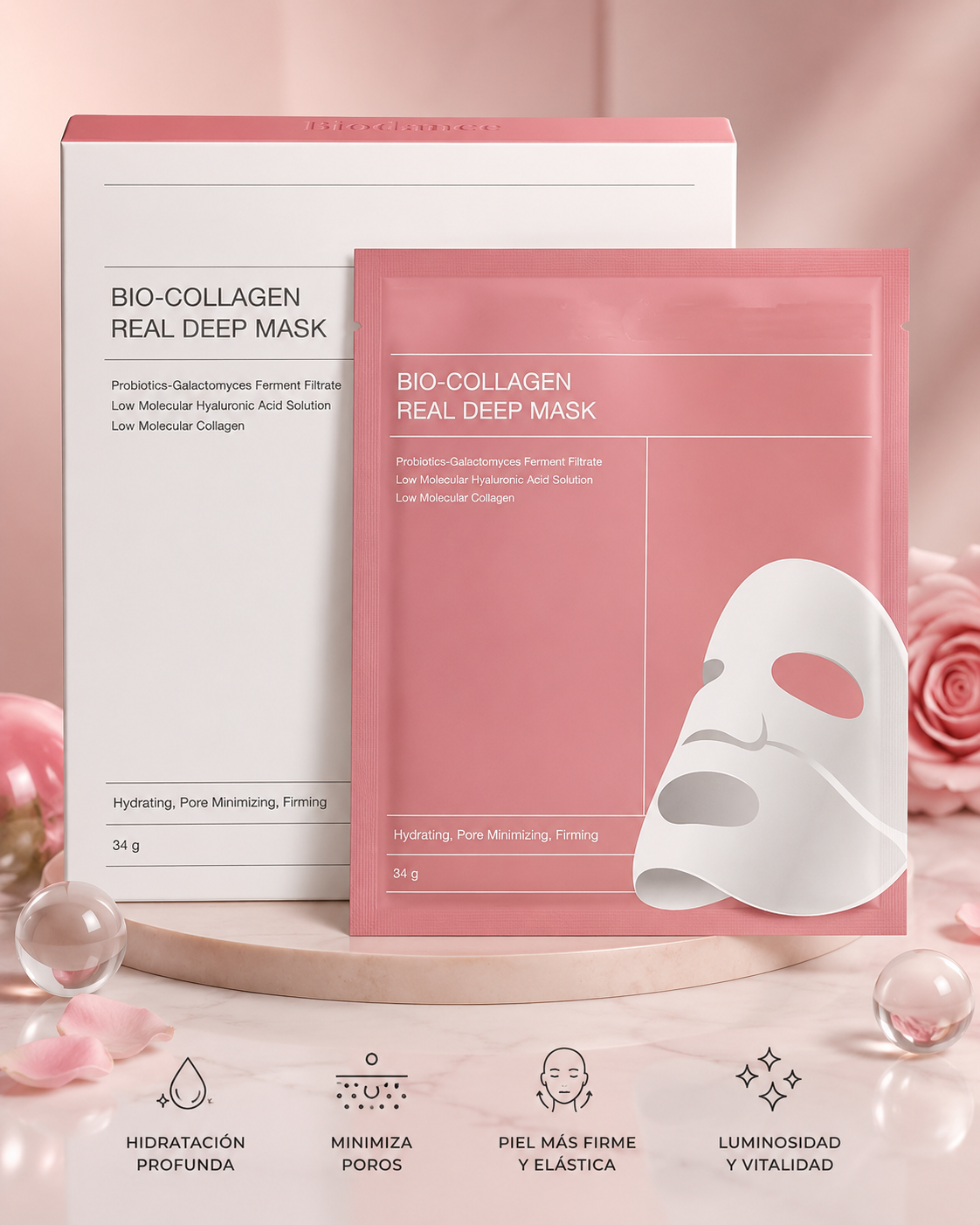 Pack de 2 Mascarillas de Colágeno ⭐