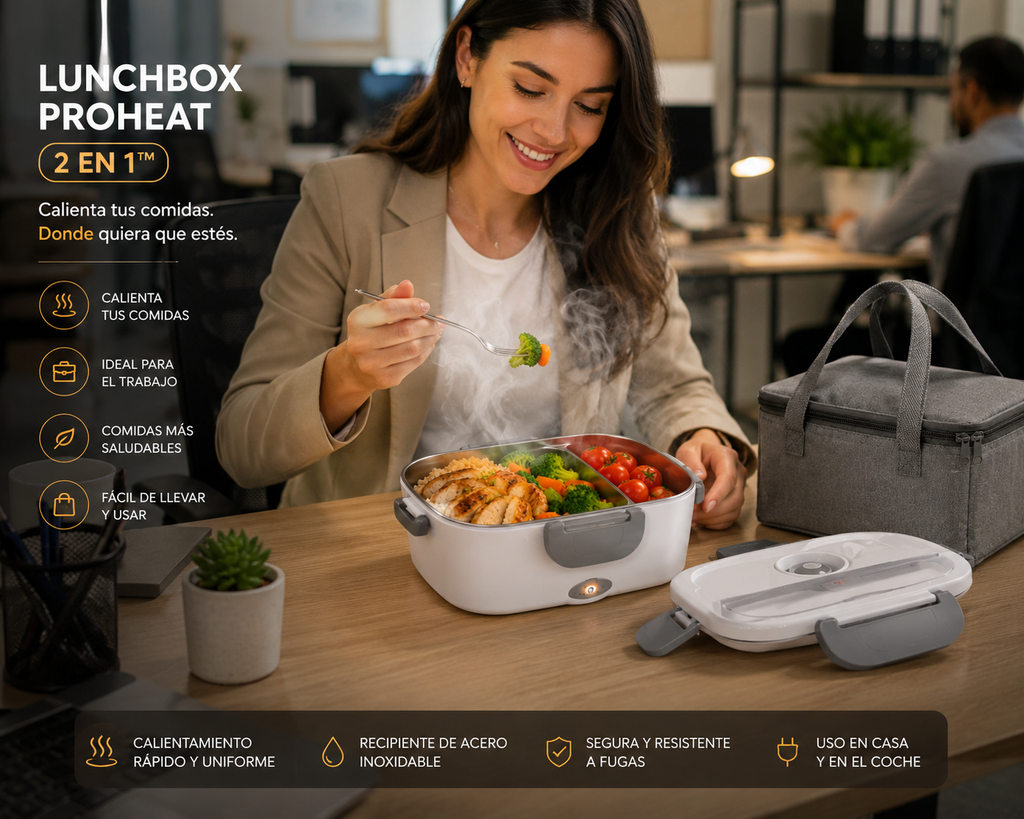 LunchBox ProHeat 2 en 1™ 🍱⚡