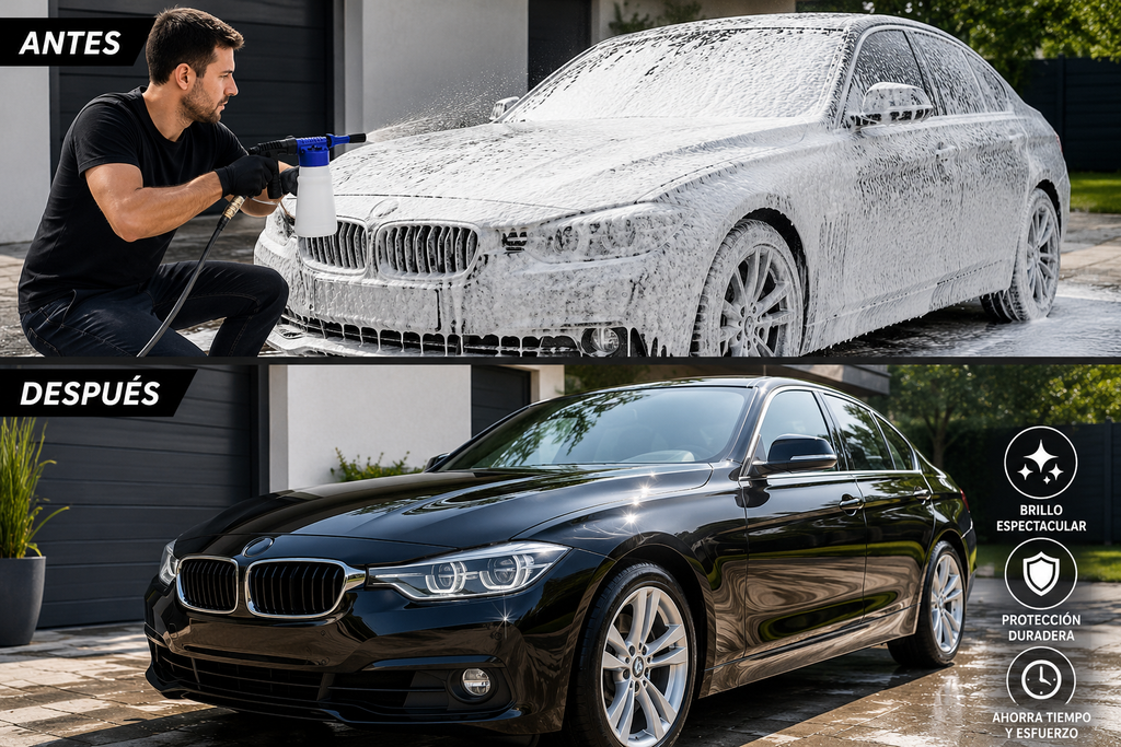 🚗 FoamJet Pro™ – Pistola de Espuma a Presión ⭐
