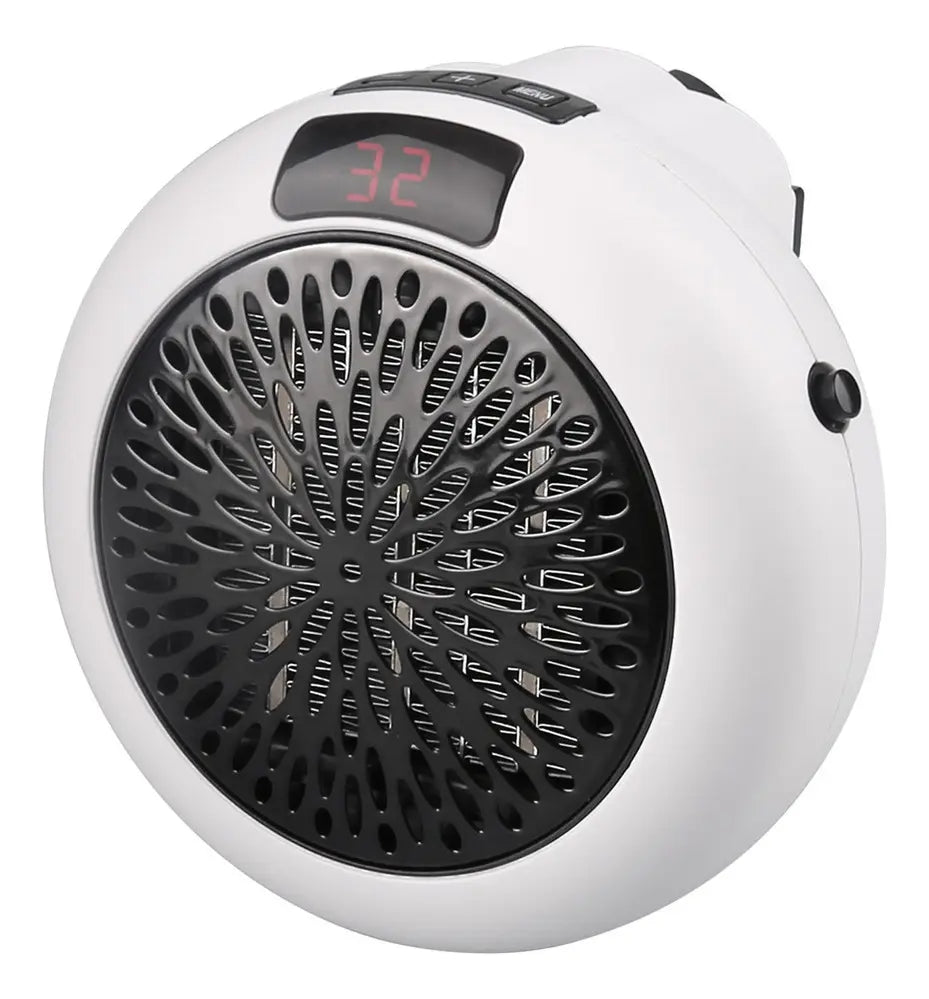 Calefactor Compacto 900W con Control Remoto y Temporizador ⭐