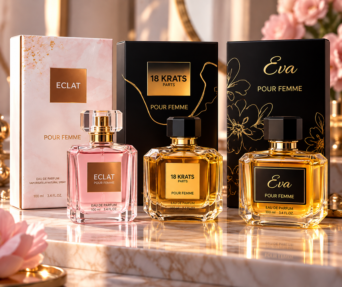 Pack de 3 Perfumes – Elige Hombre o Mujer ✨