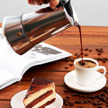 ☕ MokaLux 6™ – Cafetera de Acero Inoxidable