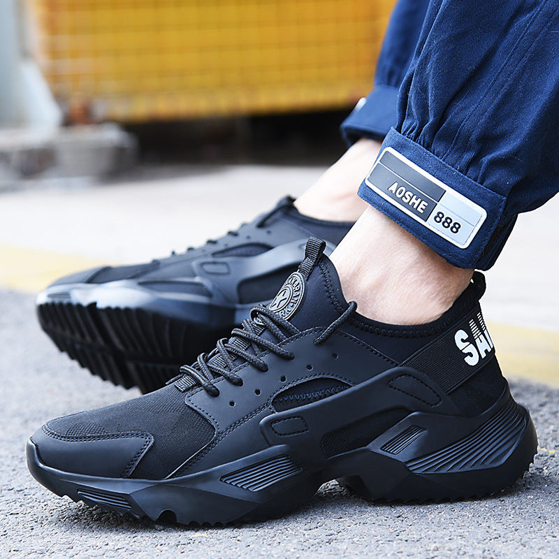 Zapatos de seguridad ligeros y transpirables para hombre