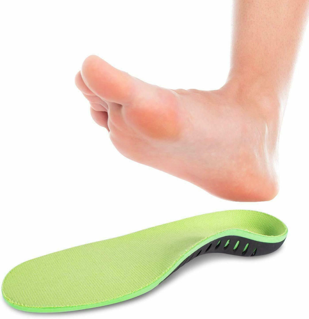 Plantillas ortopédicas para zapatos, soporte de arco alto para pies planos, fascitis plantar