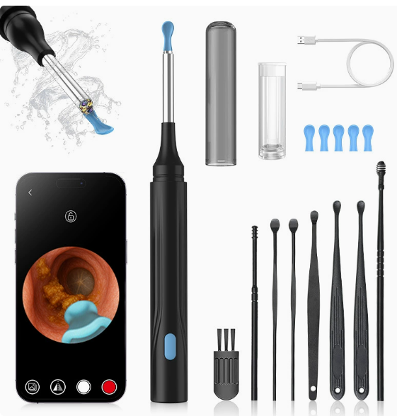 EarCam Clean - Visual Ear Cleaning Tool Set