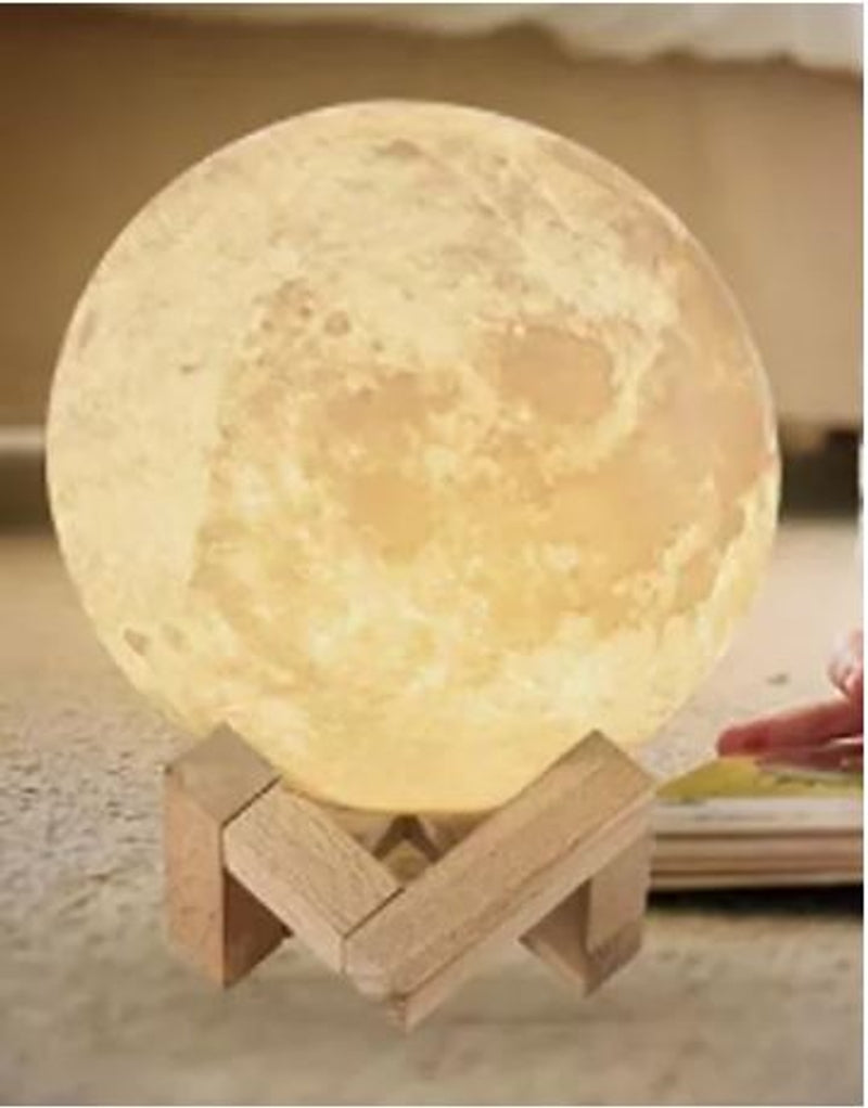 Lámpara Lunar 3D LED con Control Remoto